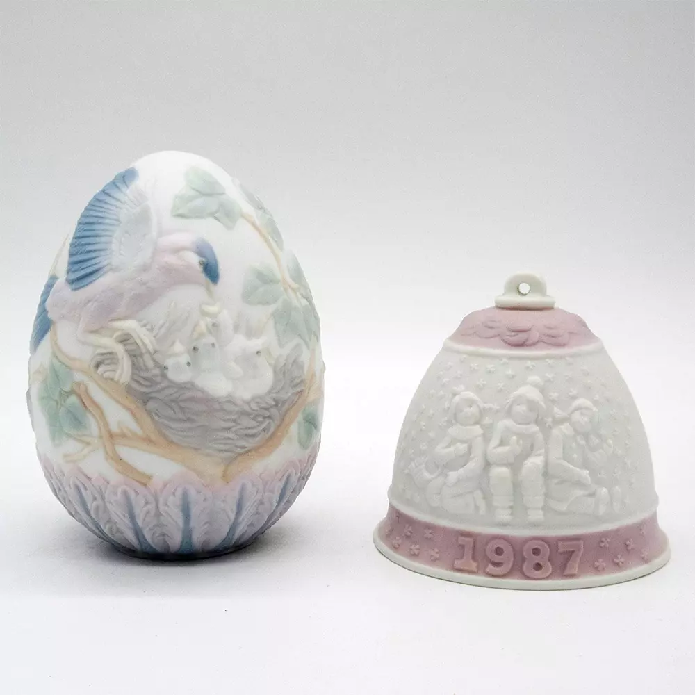Sell Lladro ornaments, bells and festive eggs