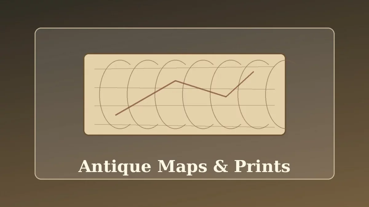 Antique maps and prints arranged for appraisal and valuation