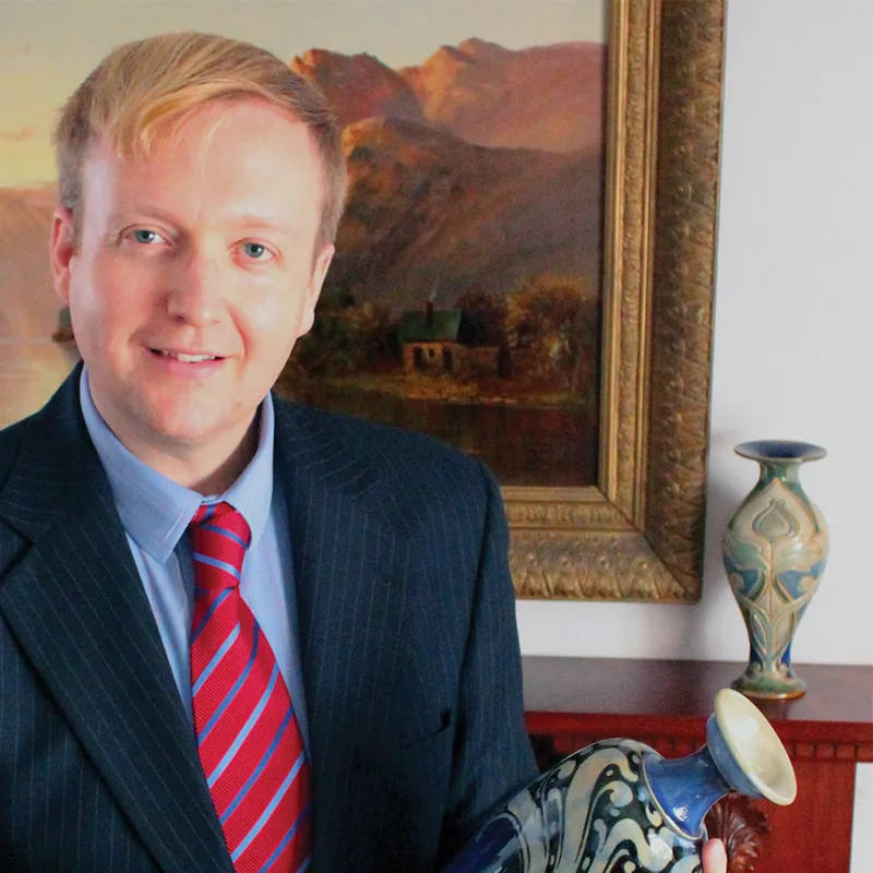 Christopher Evans Lion & Unicorn auction specialist