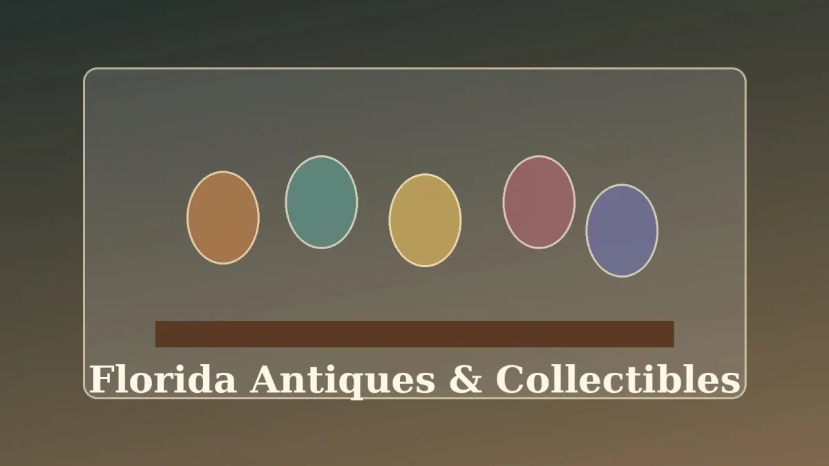 Florida antiques and collectibles prepared for auction appraisal
