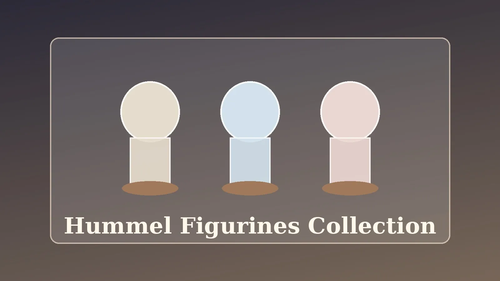 Hummel figurines collection arranged for value appraisal