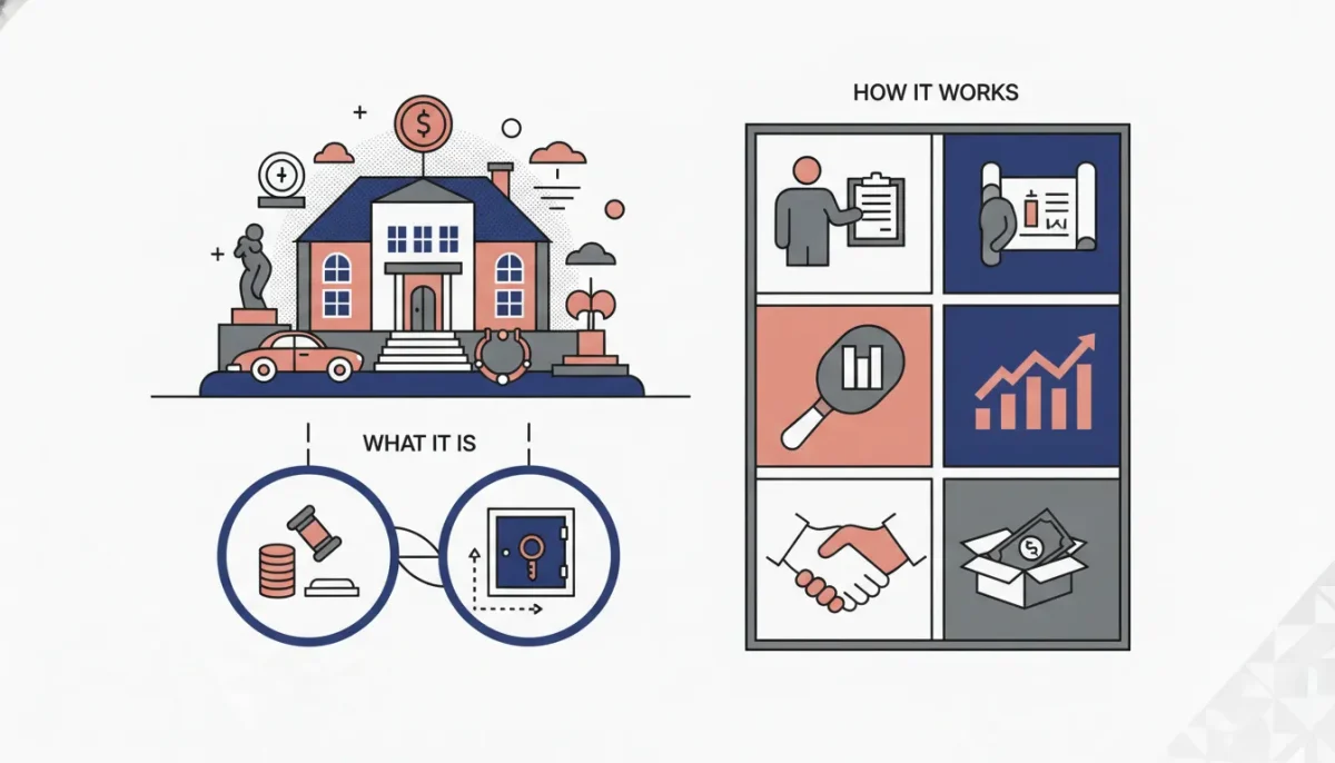 High value estate liquidation process.